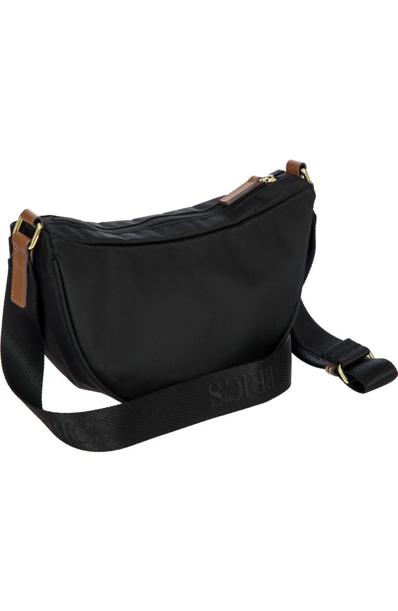 Bric's X-travel Mini Halfmoon Bag, Alternate, color, Black