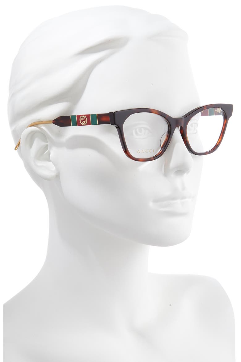 54mm Optical Glasses, Alternate, color, HAVANA