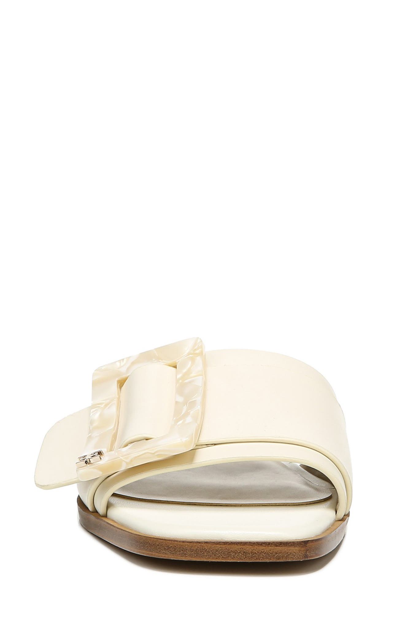 Inez Slide Sandal, Alternate, color, MODERN IVORY LEATHER