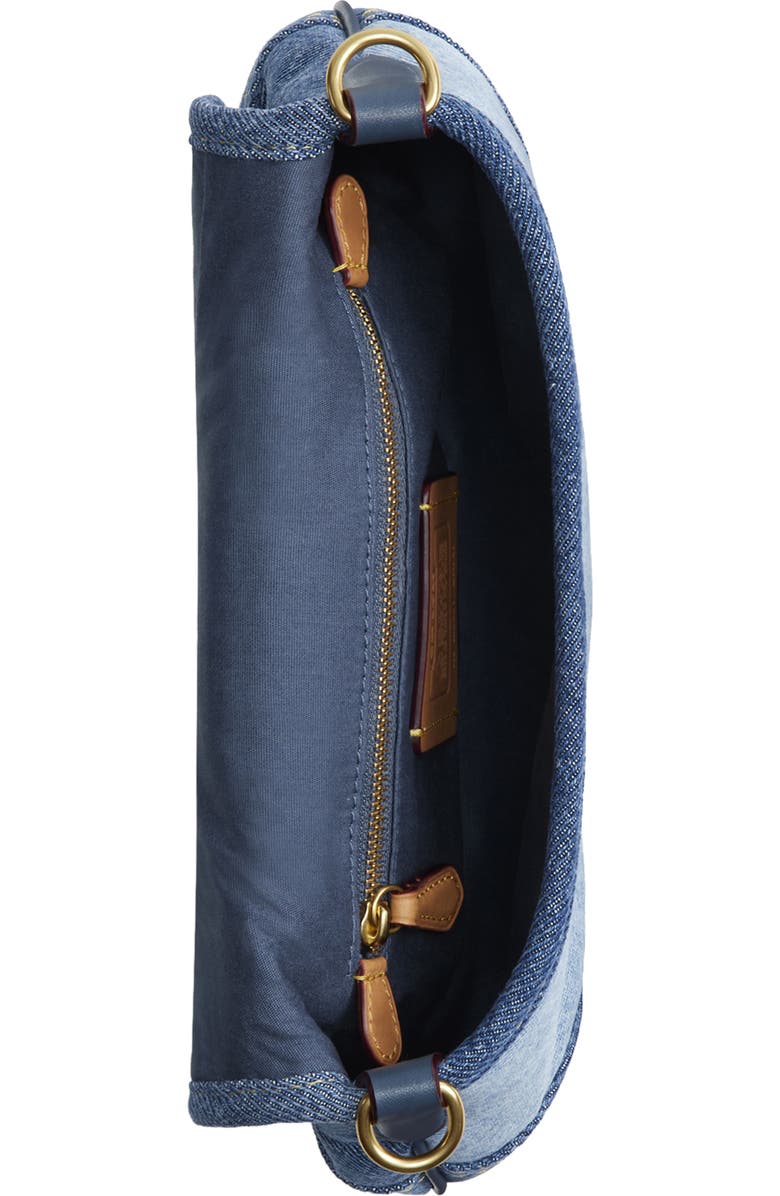 COACH Denim Soho Shoulder Bag, Alternate, color,