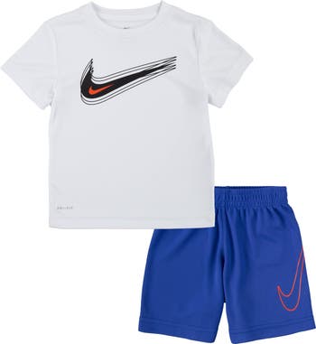 Kids' Dri-FIT Graphic T-Shirt & Shorts Set