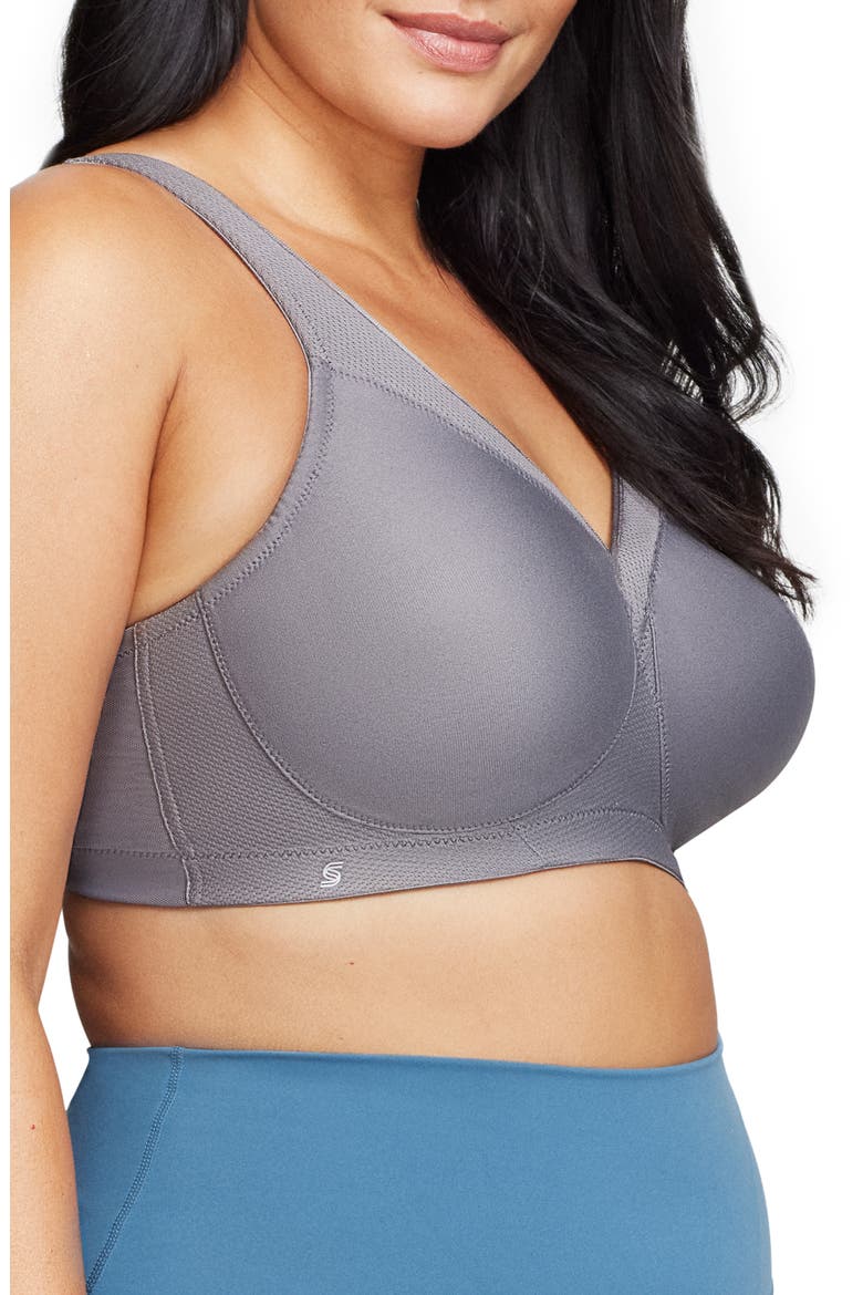 MagicLift® Seamless Sports Bra, Alternate, color, CHARCOAL GRAY