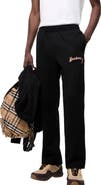 Burberry Logo Cotton Track Pants
