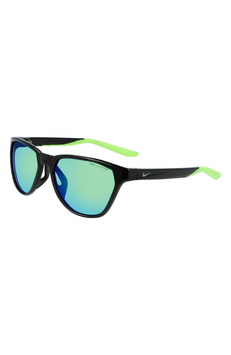 Nike Maverick Rise 56mm Tea Cup Sunglasses, Alternate, color,