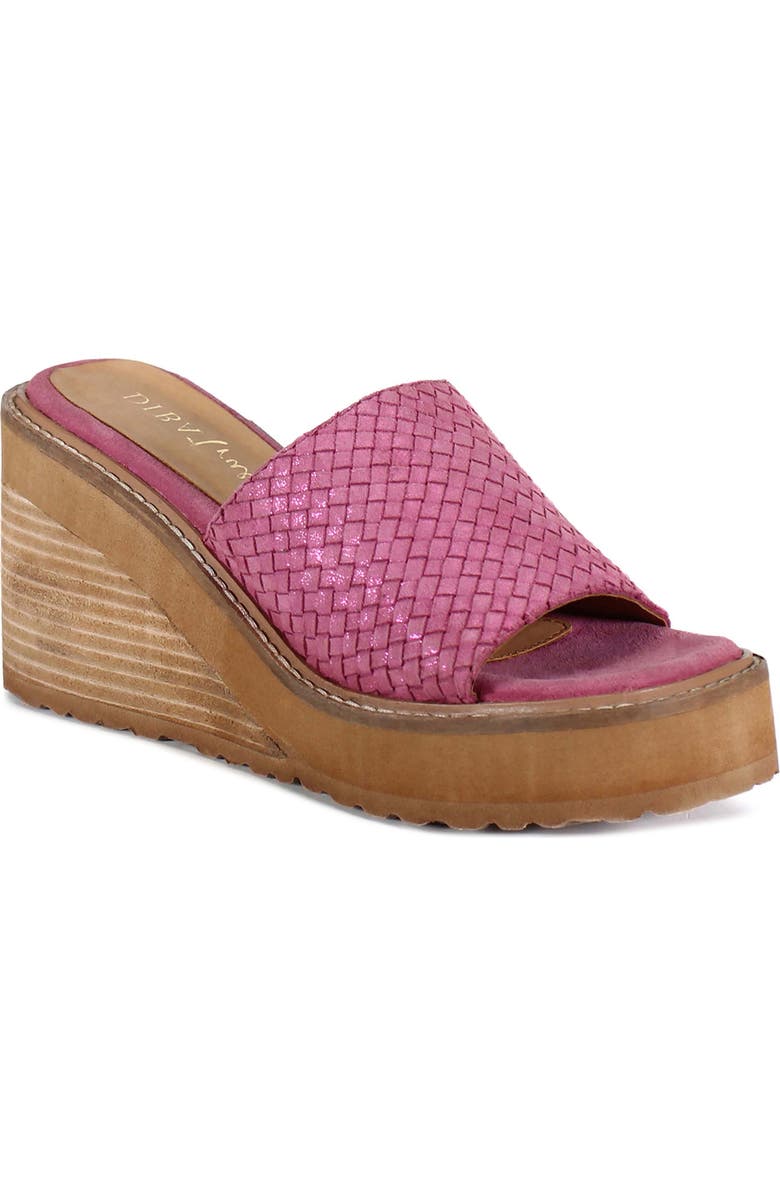 Diba True Stare Down Platform Wedge Sandal, Main, color,