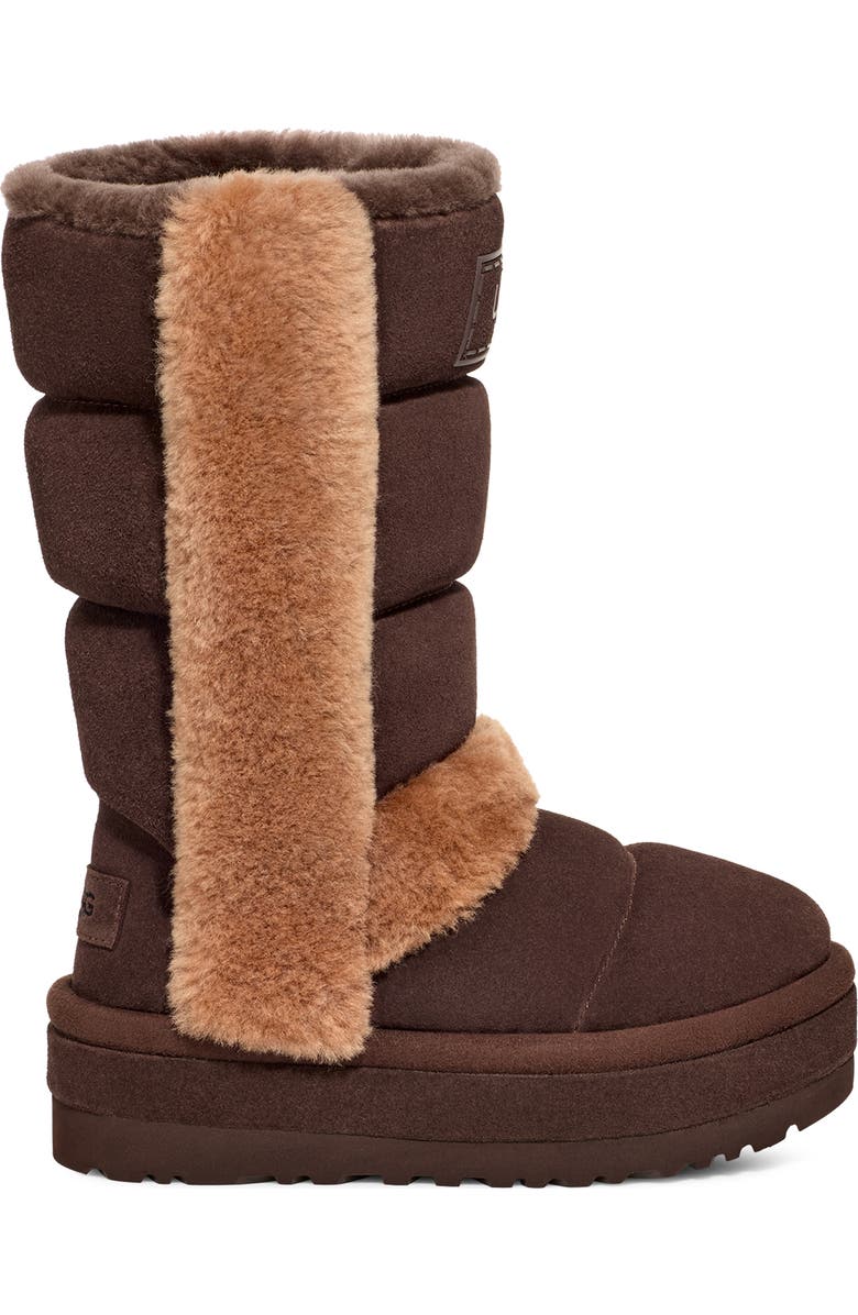 UGG<sup>®</sup> Chillapeak Genuine Shearling Trim Tall Boot, Alternate, color,