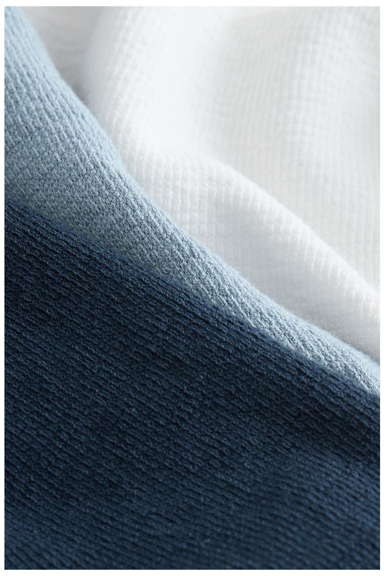 Kids' Assorted 3-Pack Textured Henley T-Shirts, Alternate, color, BLUE