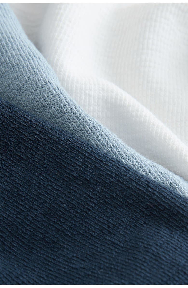 NEXT Kids' Assorted 3-Pack Textured Henley T-Shirts, Alternate, color, Blue