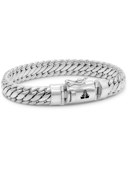 Devata Java 10mm Chain Bracelet In Blue