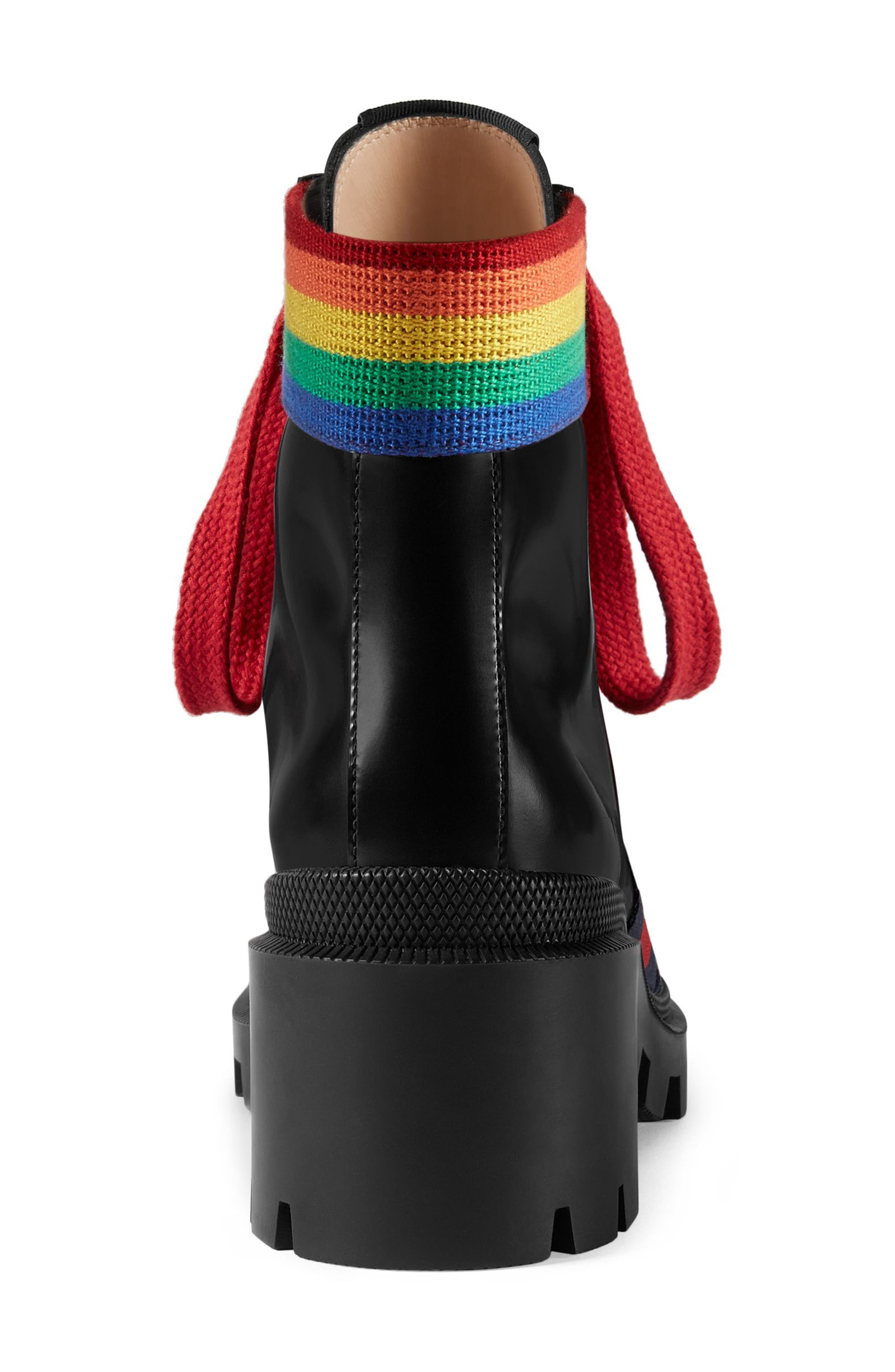 Rainbow Boot, Alternate, color, BLACK
