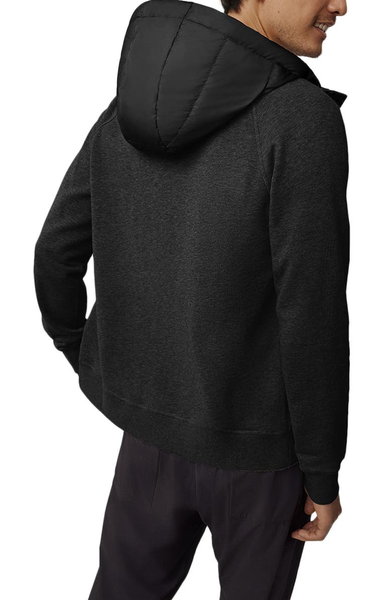 Canada Goose HyBridge Huron 675 Fill Power Hooded Down Sweatshirt Jacket, Alternate, color,