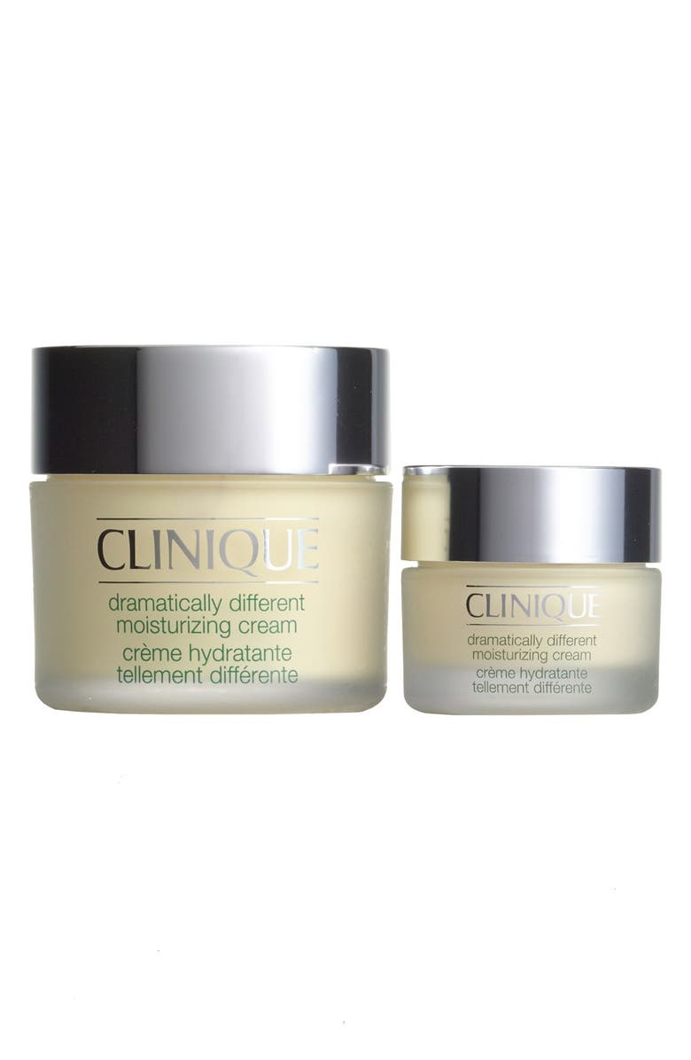 Clinique Big Genius Little Genius Dramatically Different Moisturizing Cream Duo, Main, color, 