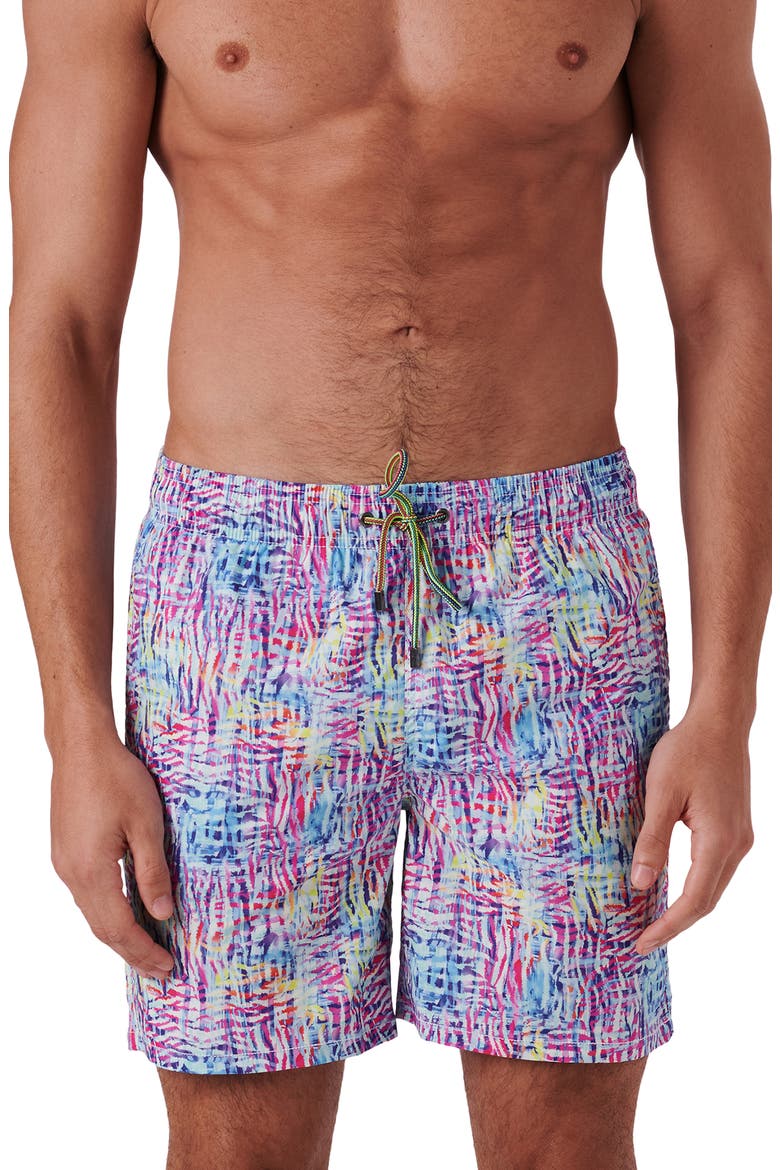 Cosmo Swim Trunks, Main, color, PINK
