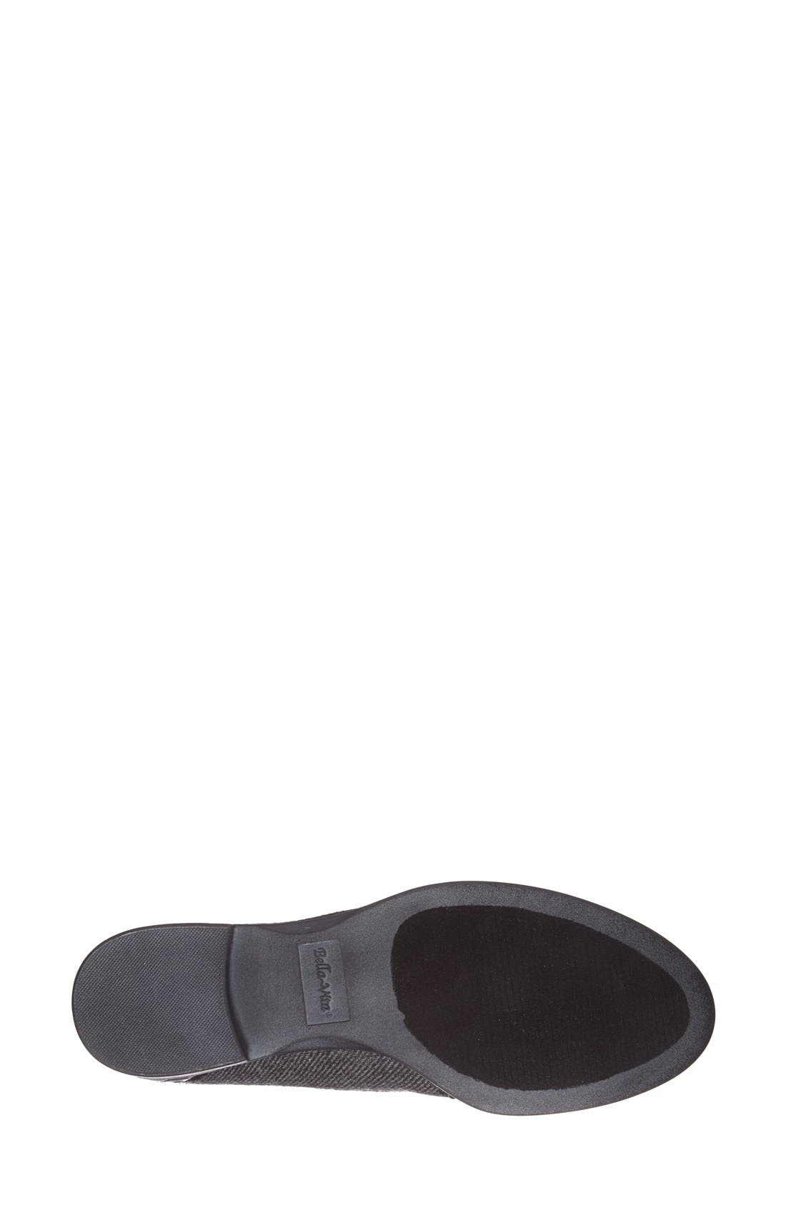 'Reagan' Loafer, Alternate, color, BLACK