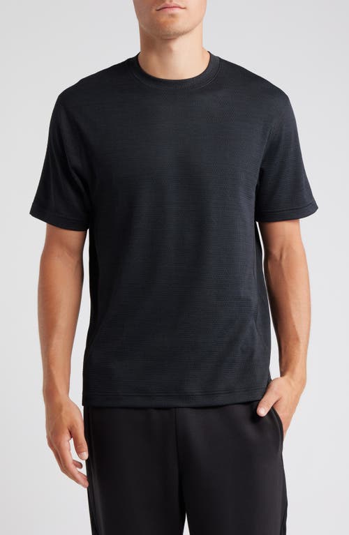 Reigning Champ Solotex® Mesh Tiebreak Performance T-shirt In Black