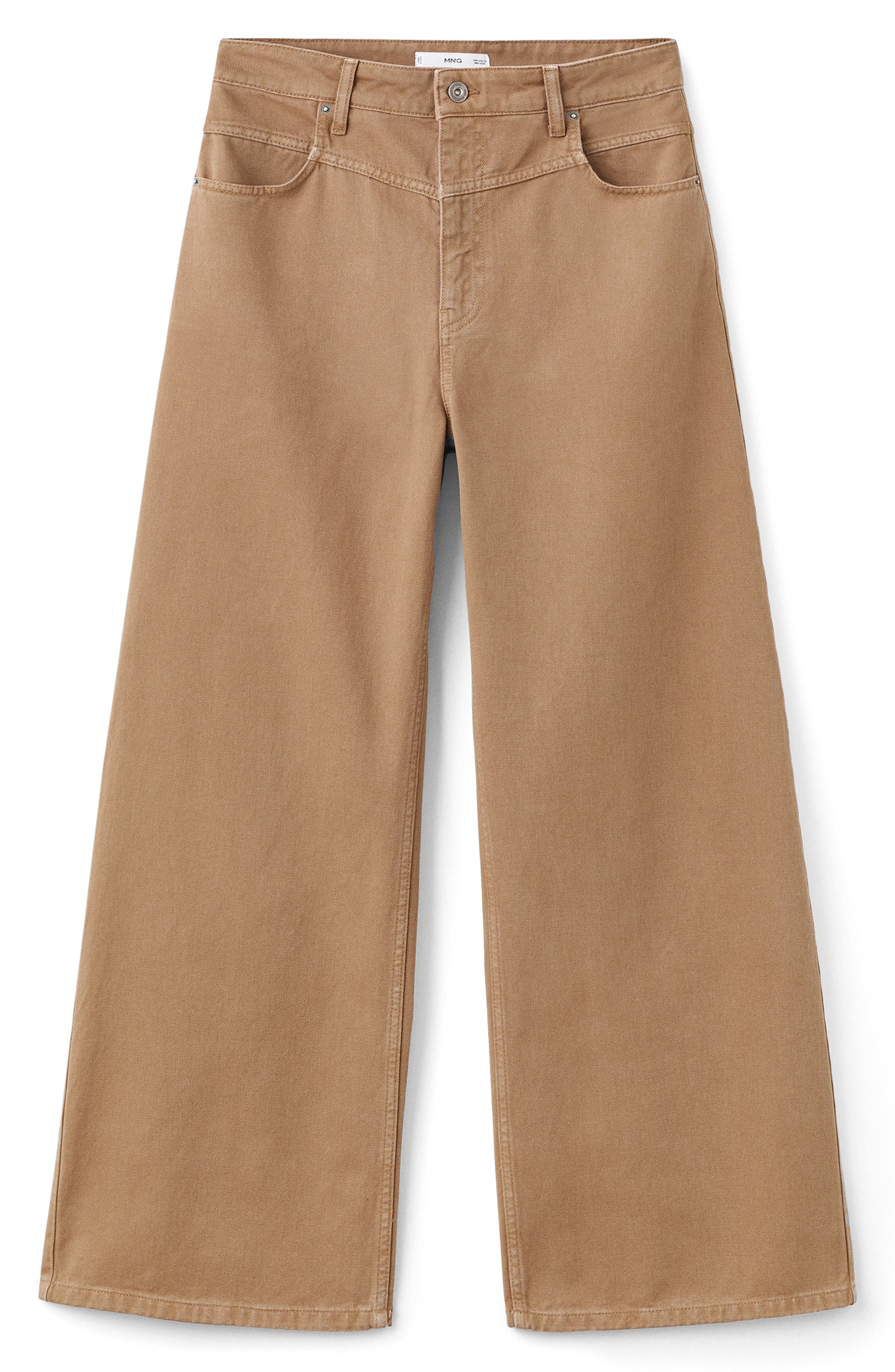 MANGO Wide Leg Jeans