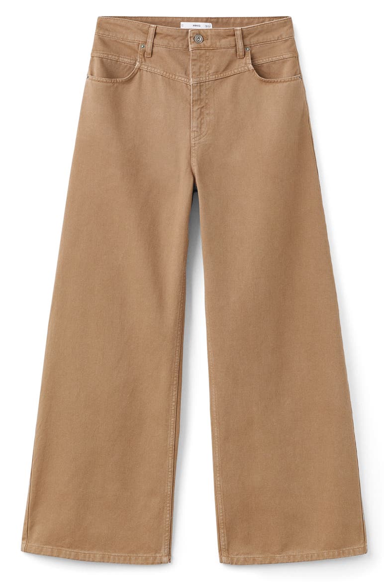 Wide Leg Jeans, Main, color, CARAMEL