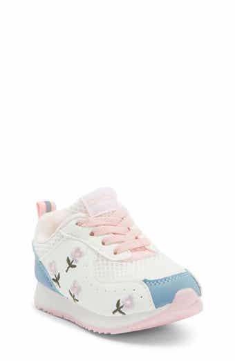 Kids' Floral Embroidered Sneaker