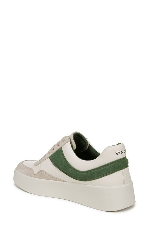 Vince Warren Court Sneaker In Palm Leaf