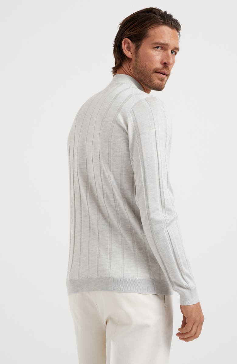 Brunello Cucinelli Funnel neck sweater, Alternate, color, 