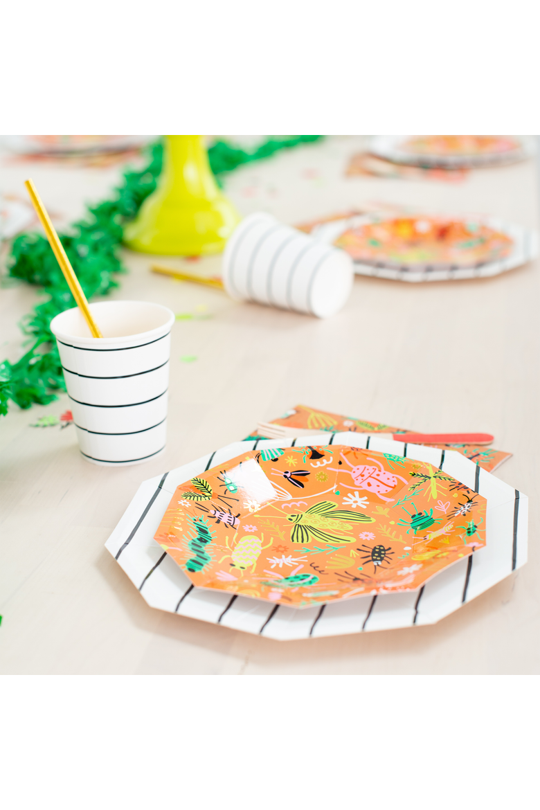 Backyard Bugs Small Plates, Alternate, color, Assorted Pre-Pack
