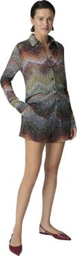 Missoni Shirt In Viscose Lamé Blend With Sequins