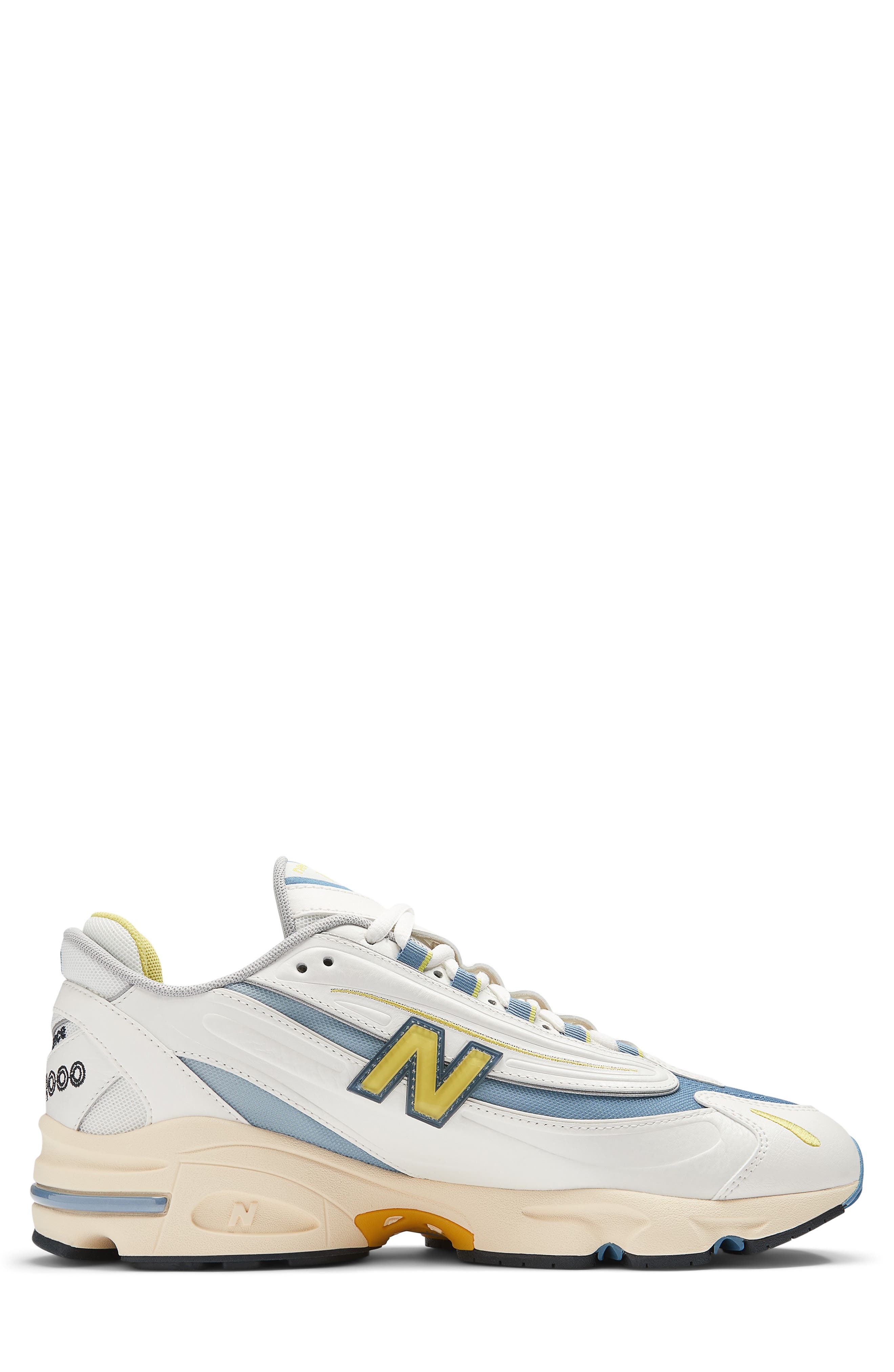 New Balance 1000 Sneaker, Alternate, color, Sea Salt/ Heron Blue