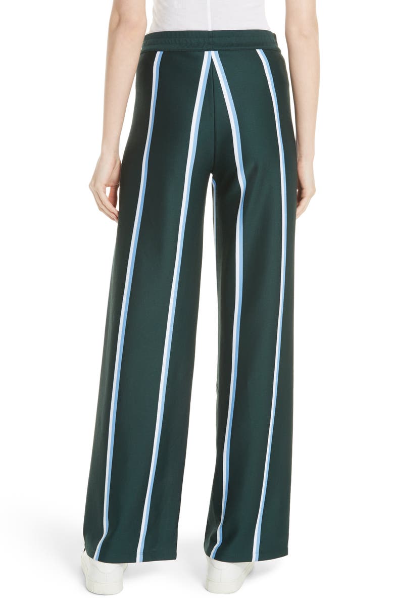Tory Sport by Tory Burch Tory Sport High Waist Twin Stripe Track Pants, Alternate, color,