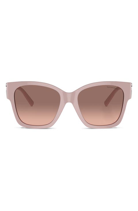 54mm Gradient Square Sunglasses