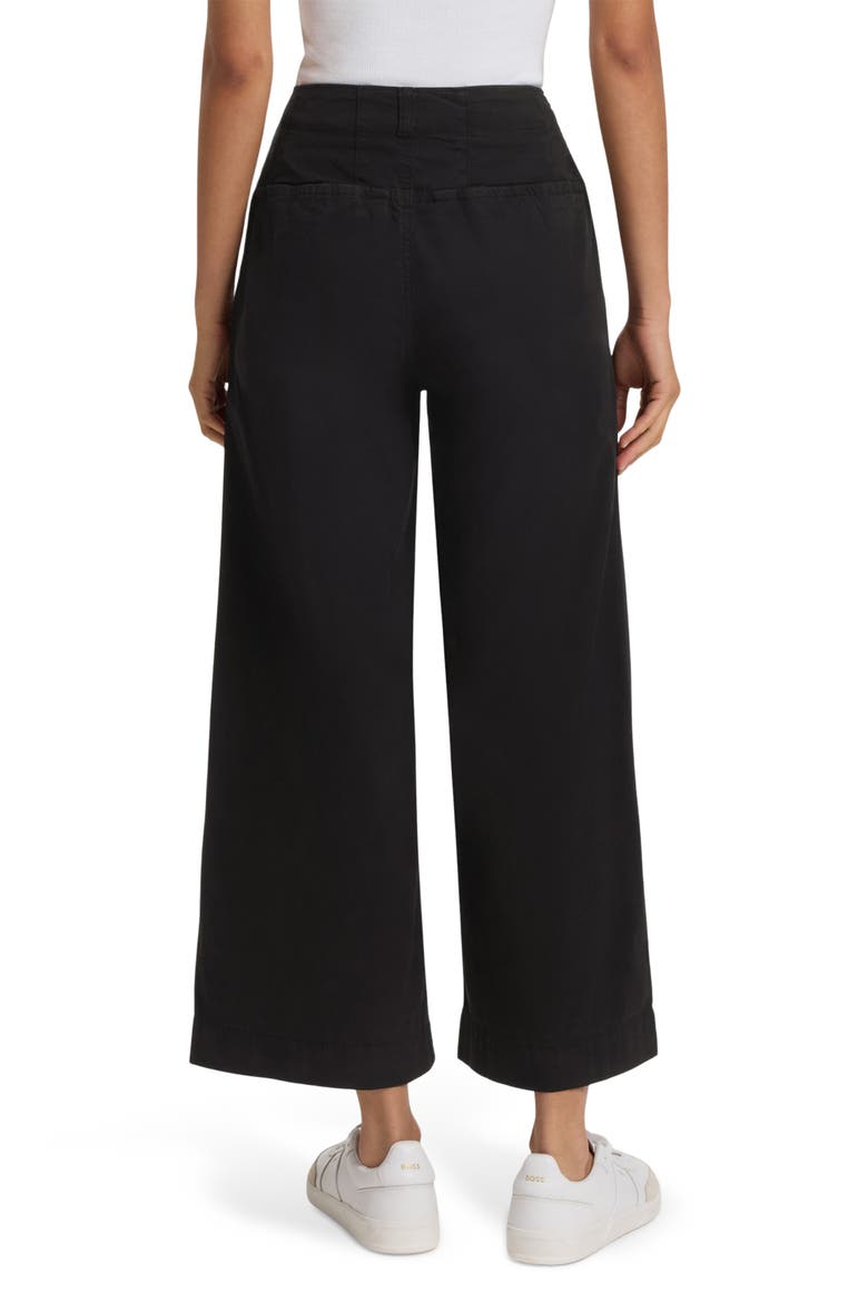 Tahiana High Waist Wide Leg Pants, Alternate, color, BLK
