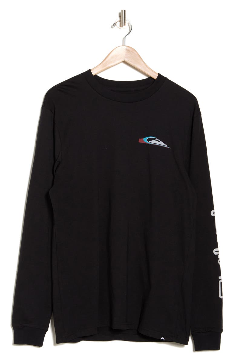 Quiksilver Warp Drive Long Sleeve T-Shirt, Alternate, color, 