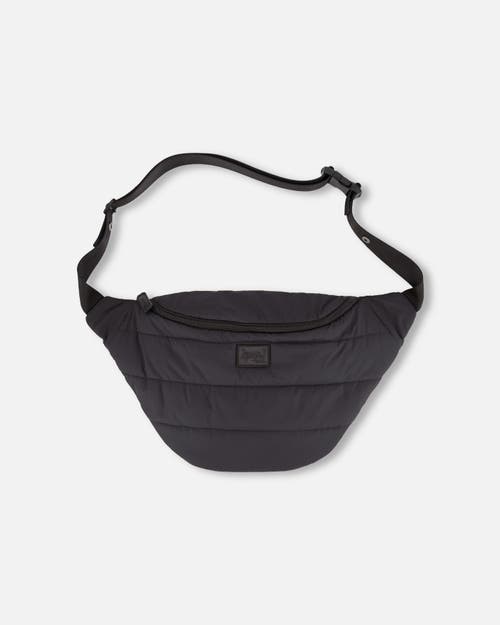 Deux Par Deux Diaper Changing Sling Bag In Black