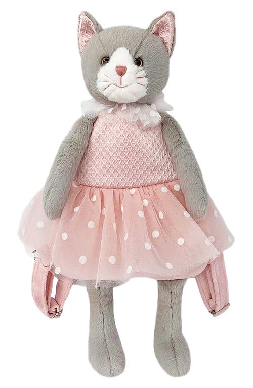 MON AMI Kids' Cat Stuffed Animal Backpack in Pink  product