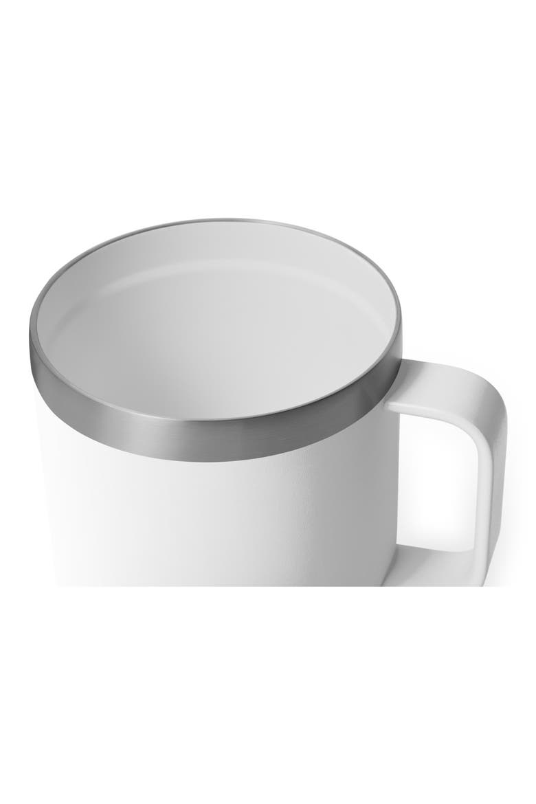 Rambler 14-Ounce Stackable Mug, Alternate, color, WHITE