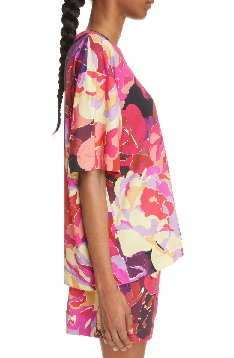 Dries Van Noten Hegels Floral Print T-Shirt, Alternate, color,