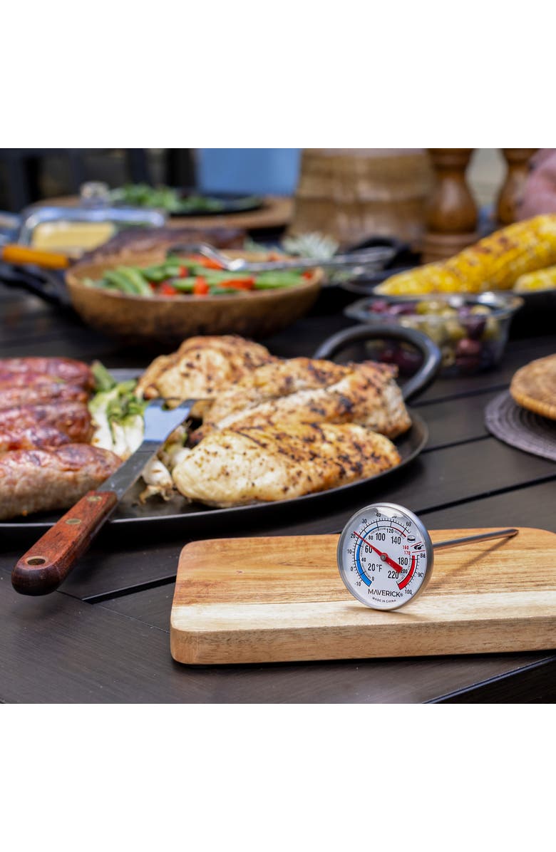 Maverick Large Dial Instant Read Thermometer, Alternate, color, Silver