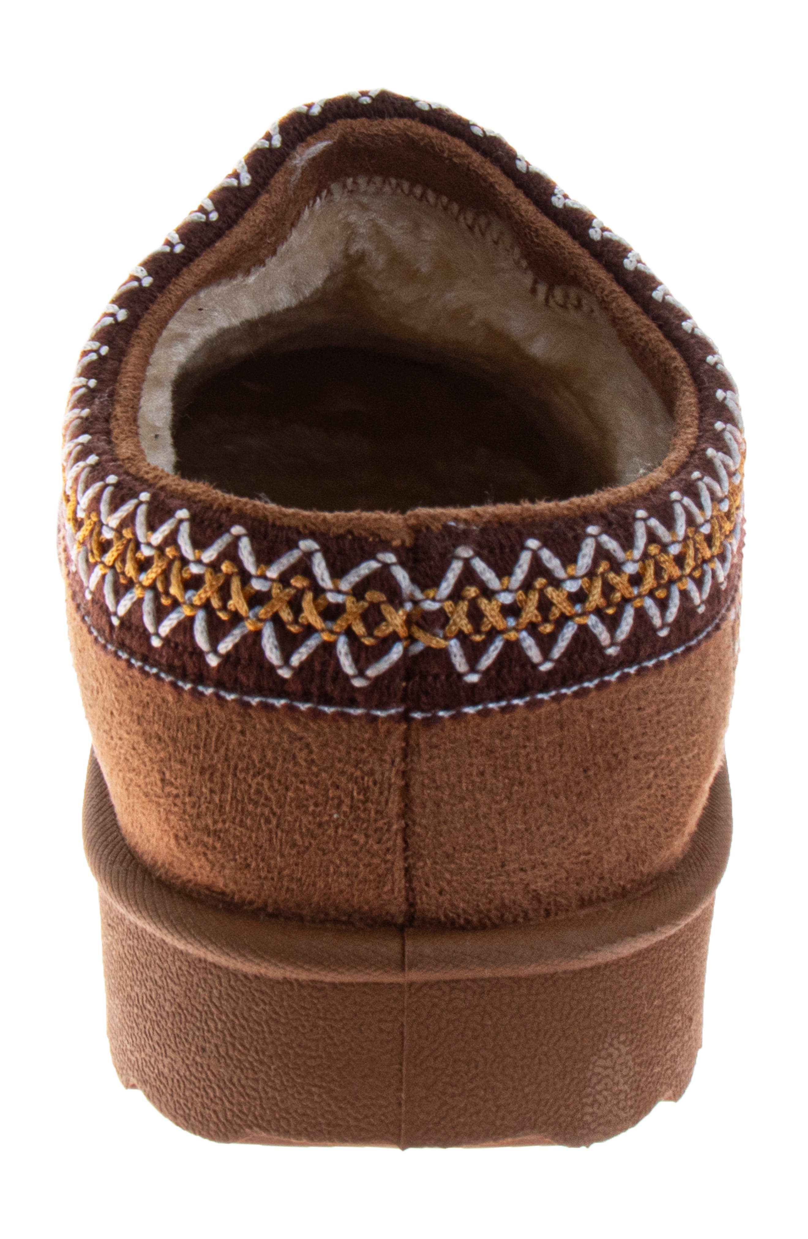 AVALANCHE <p>Cozy Winter Slipper (Men) </p>, Alternate, color, Chestnut