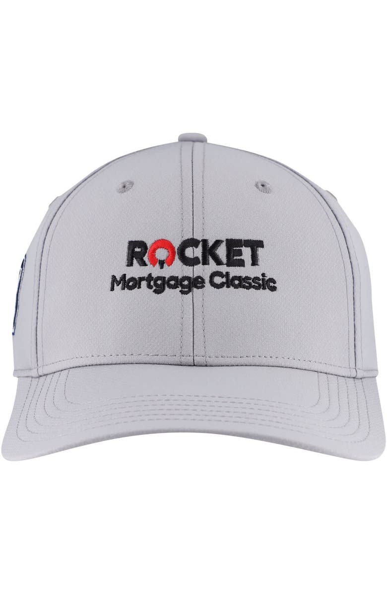 AHEAD Men's Ahead Gray Rocket Mortgage Classic Stratus AeroSphere Adjustable Hat, Alternate, color, Gray