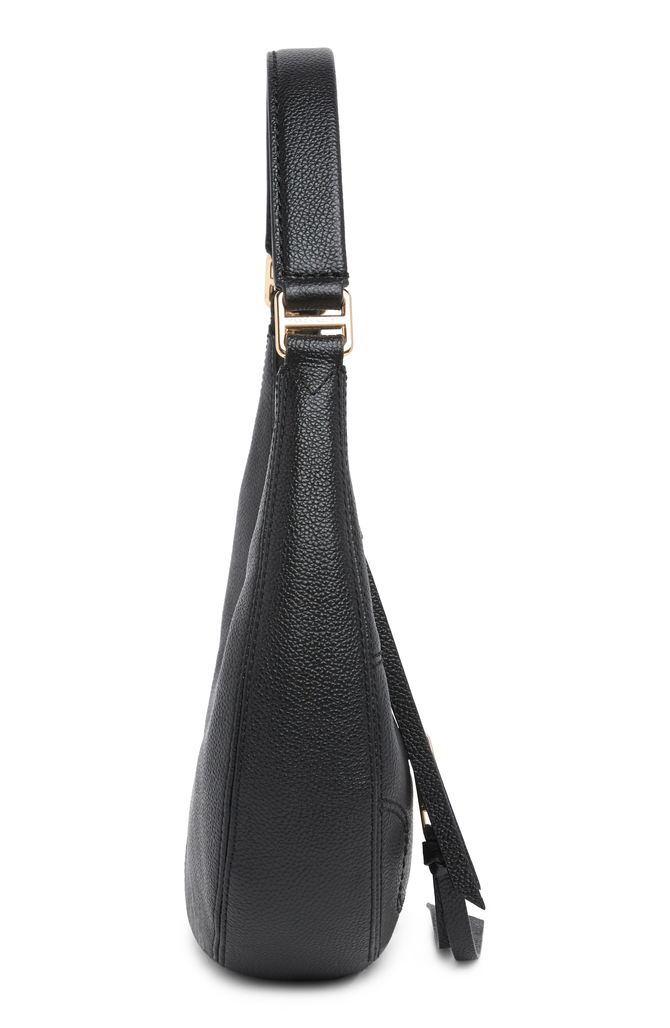 Marc Jacobs Small Leather Crescent Shoulder Bag, Alternate, color, 