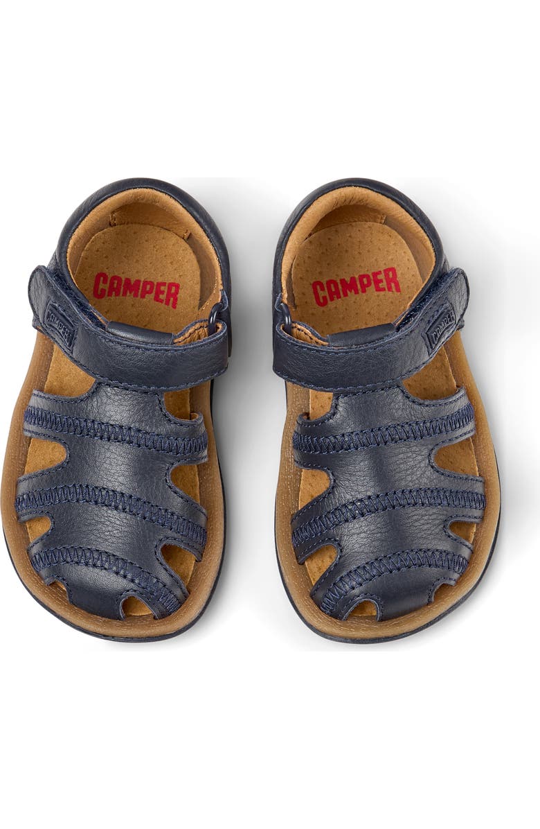 Camper Kids' Bicho Fisherman Sandal, Alternate, color, Navy