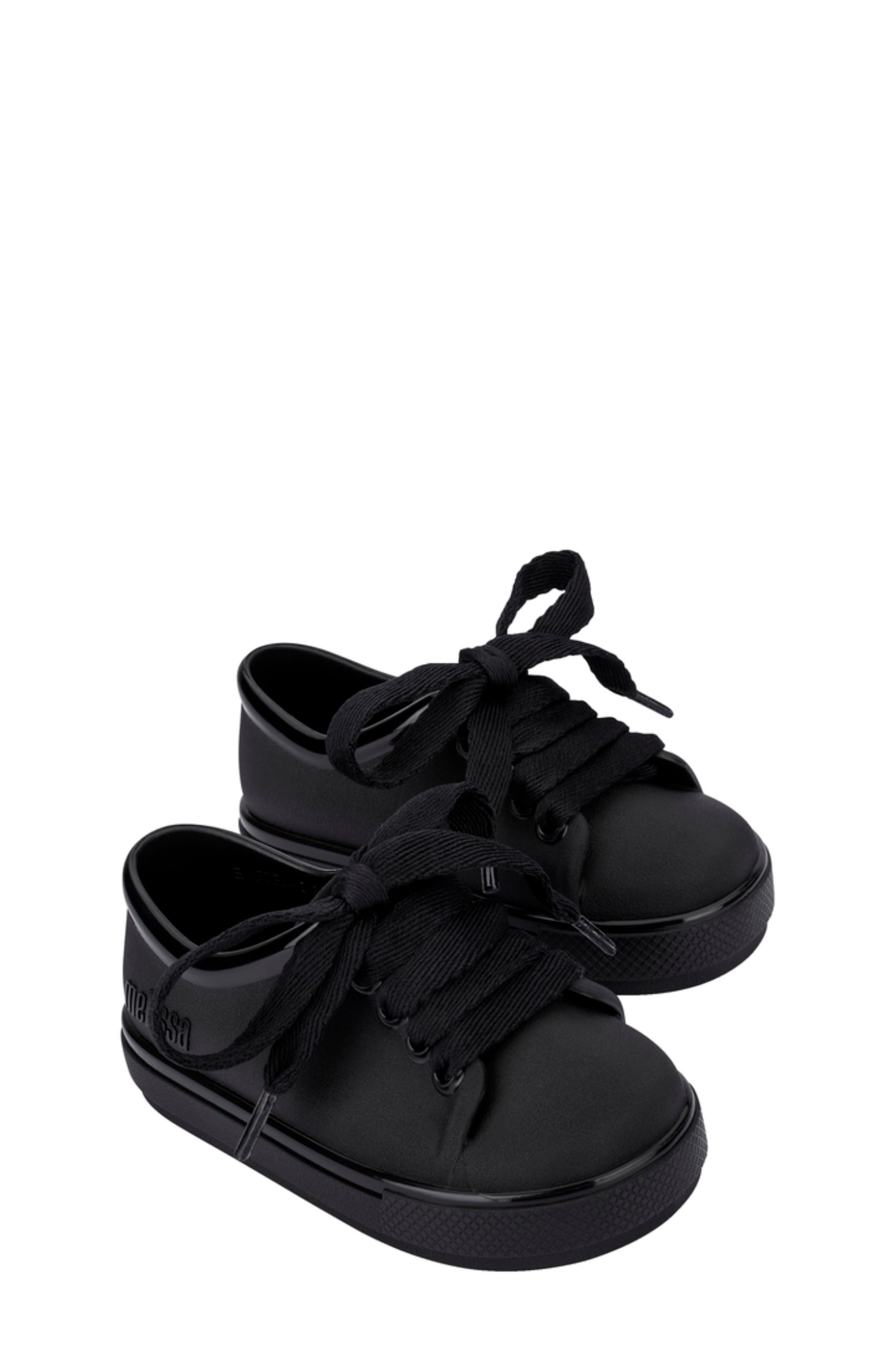 Mini Melissa Kids' Hip Sneaker, Main, color, Black