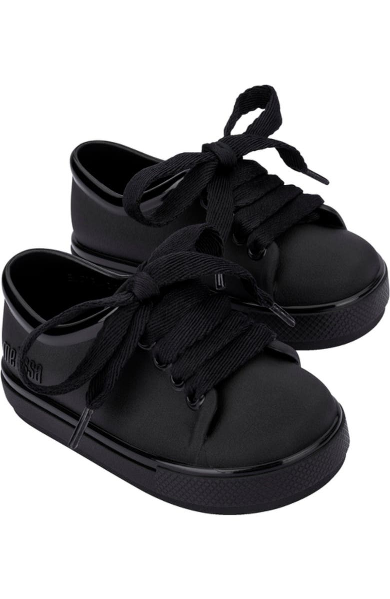 Mini Melissa Kids' Hip Sneaker, Main, color, Black