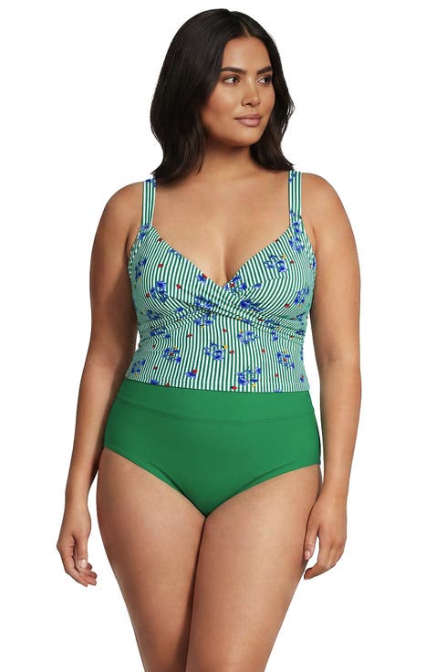 Sweetheart Wrap Midkini Top