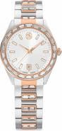Swarovski Matrix Crystal Bracelet Watch, 35mm
