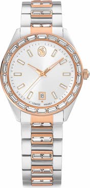 Swarovski Matrix Crystal Bracelet Watch, 35mm