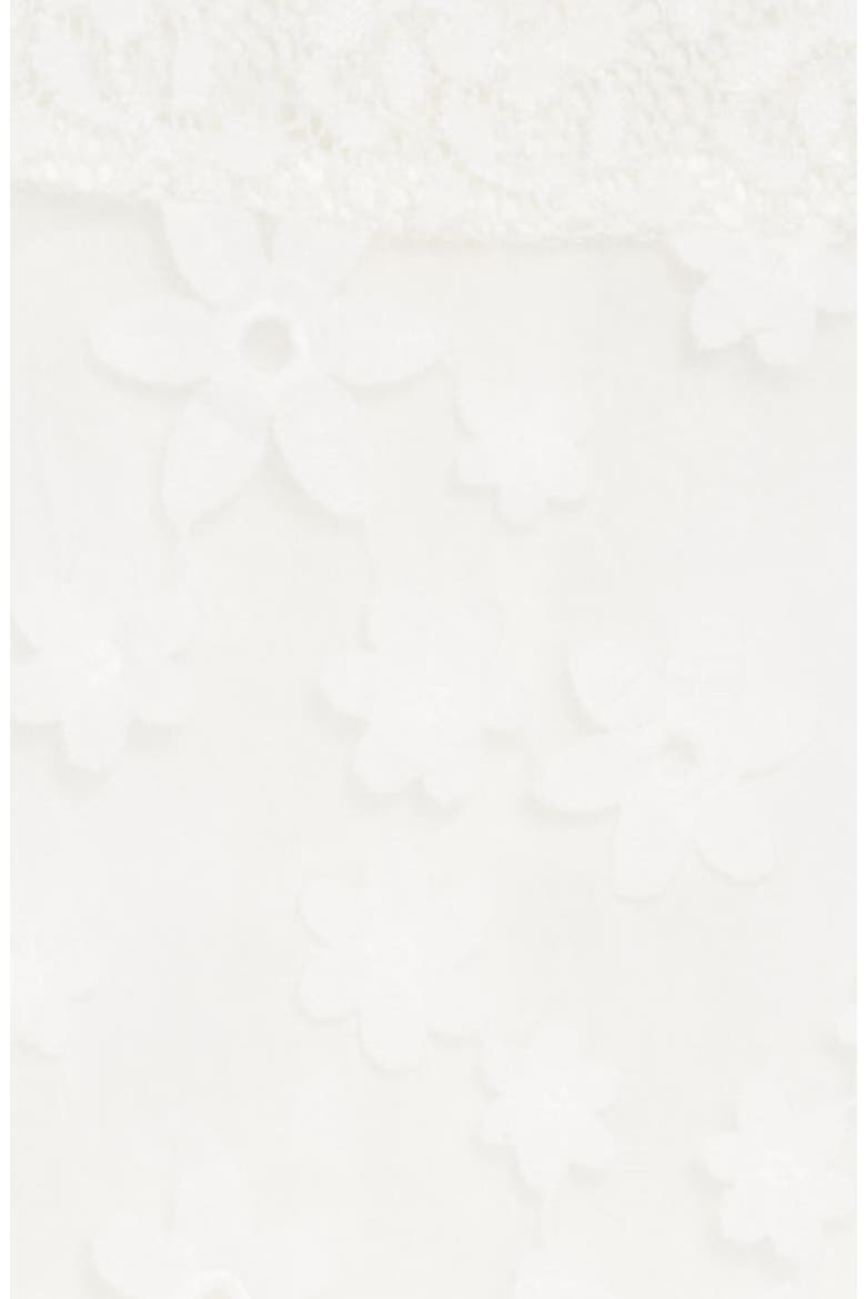 Floral Embroidered Dress, Alternate, color, WHITE