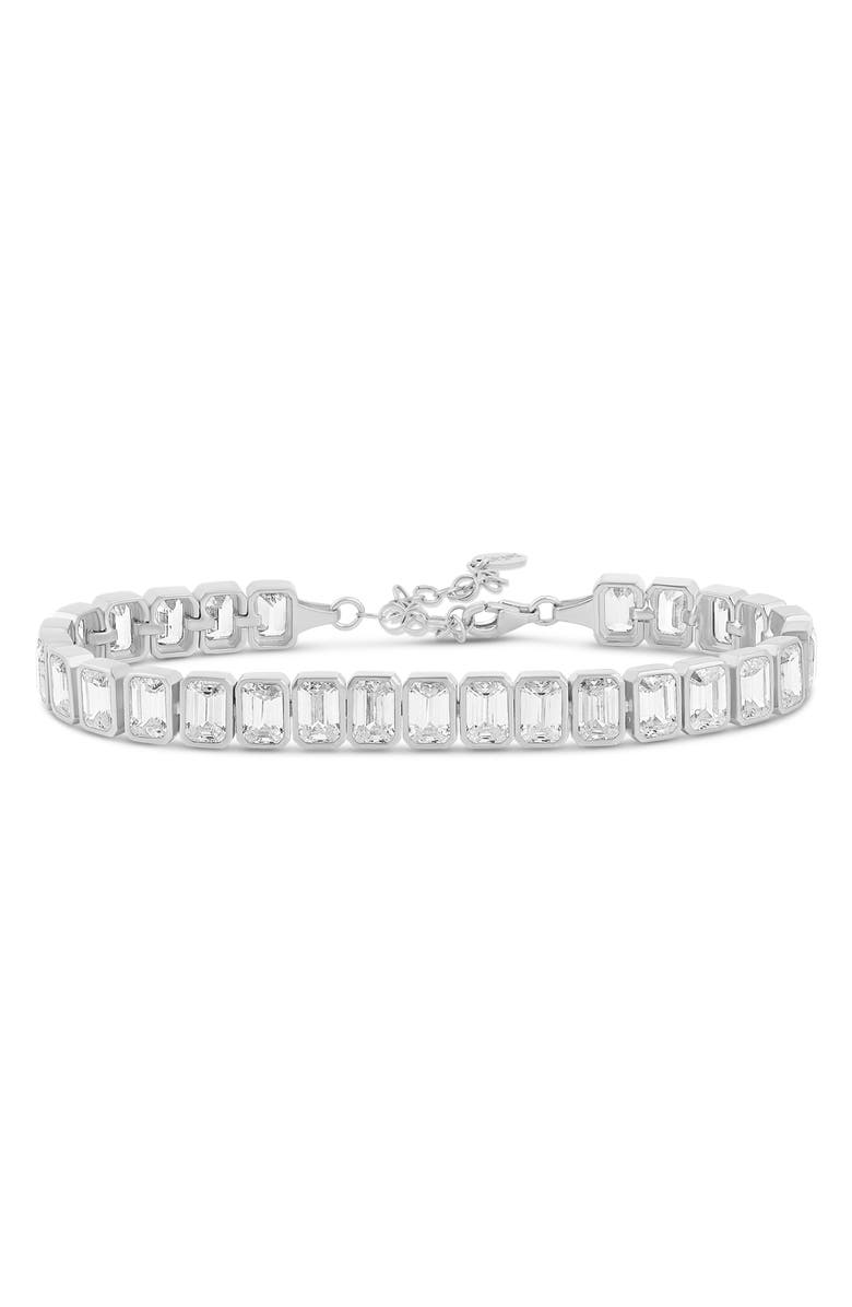 SHYMI Tennis Bracelet, Main, color, Silver