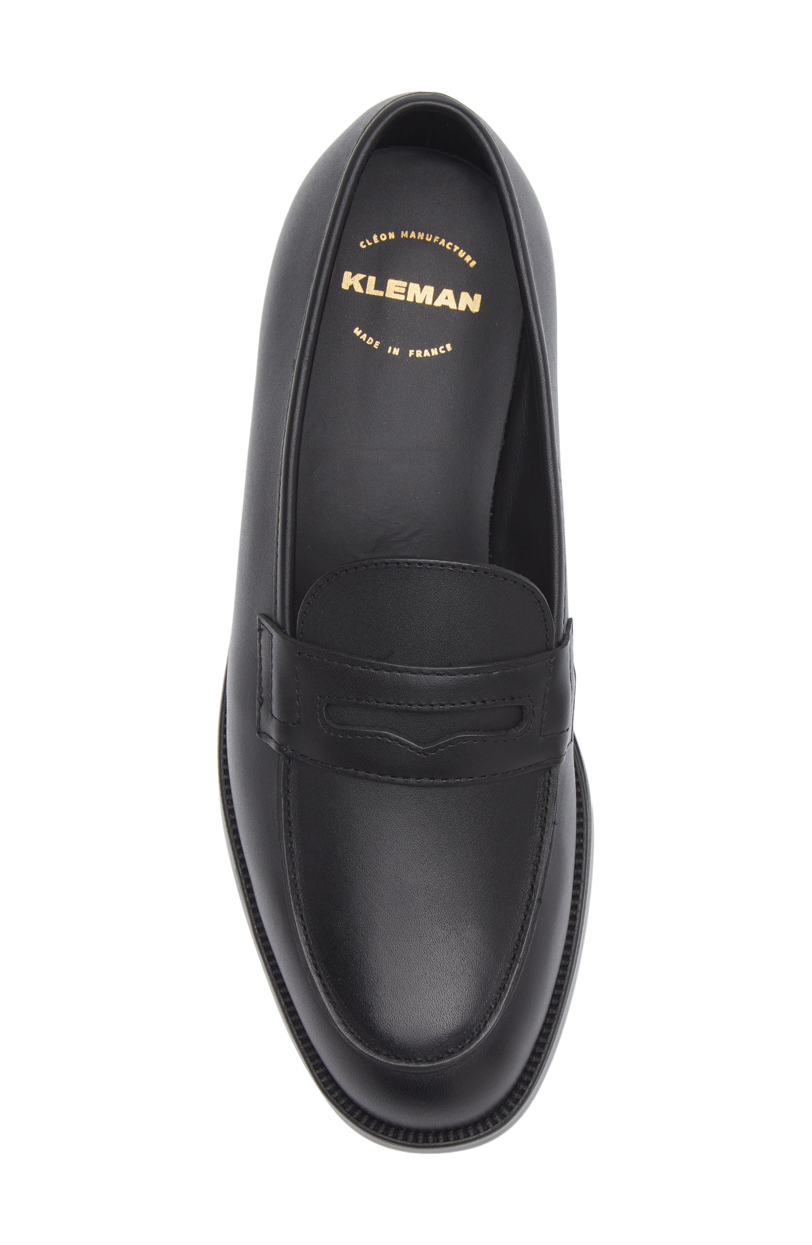 KLEMAN Dalior 2 Penny Loafer, Alternate, color, Noir