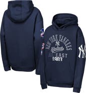 Outerstuff Youth Outerstuff Navy New York Yankees Premium Sweep Fleece Hoodie