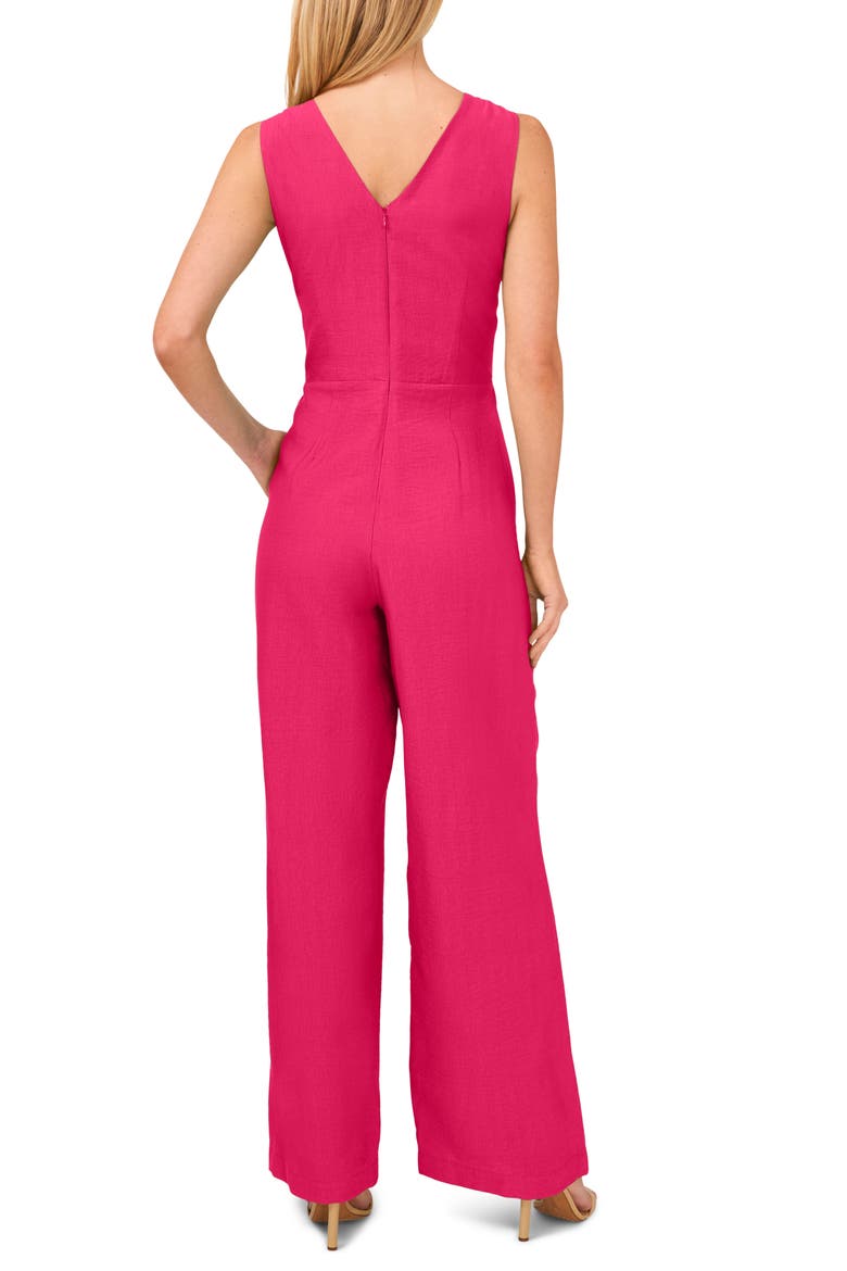 Sleeveless Wide Leg Jumpsuit, Alternate, color, BRIGHT ROSE PINK